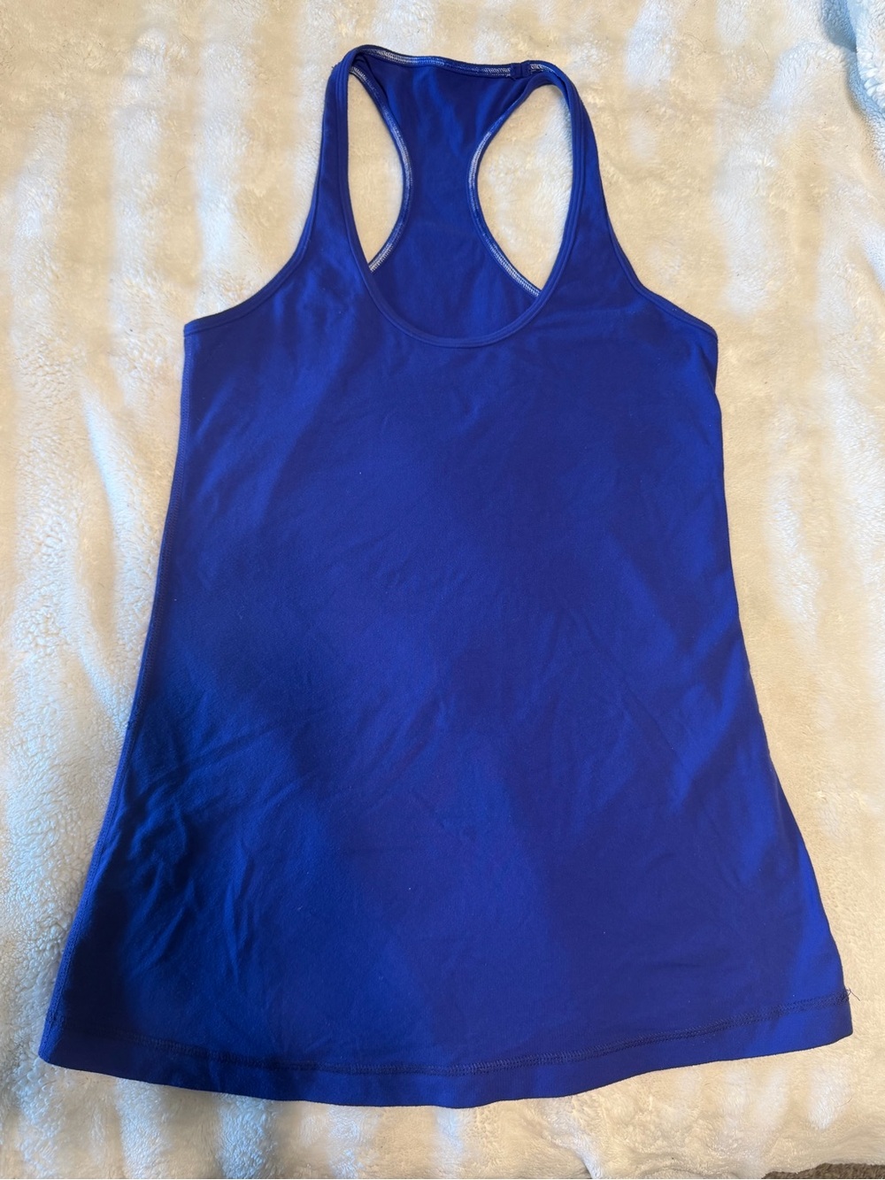 lululemon athletica Royal Blue Racerback Tank - Picture 2 of 3